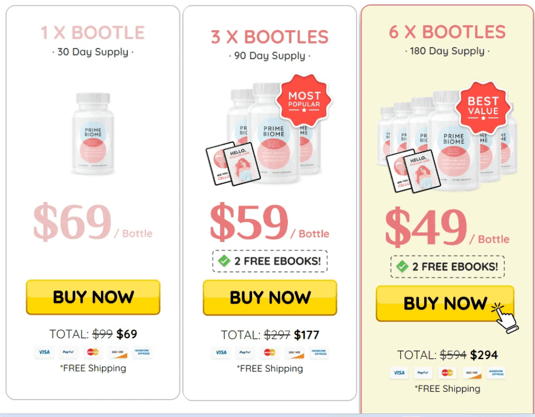 buy primebiome supplement